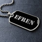 Efren v2 - Luxury Dog Tag Necklace