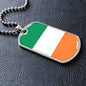 Irish Flag - Luxury Dog Tag Necklace