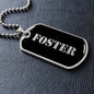 Foster v2 - Luxury Dog Tag Necklace