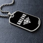 Arlene v03a - Luxury Dog Tag Necklace