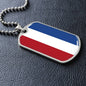 Dutch Flag - Luxury Dog Tag Necklace