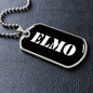 Elmo v3 - Luxury Dog Tag Necklace