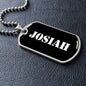 Josiah v3 - Luxury Dog Tag Necklace