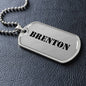 Brenton - Luxury Dog Tag Necklace