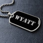 Wyatt v2 - Luxury Dog Tag Necklace