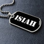 Isiah v3 - Luxury Dog Tag Necklace