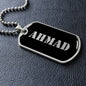 Ahmad v2 - Luxury Dog Tag Necklace