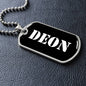 Deon v3 - Luxury Dog Tag Necklace