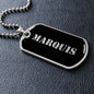 Marquis v2 - Luxury Dog Tag Necklace
