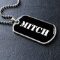 Mitch v3 - Luxury Dog Tag Necklace
