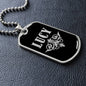 Lucy v02a - Luxury Dog Tag Necklace