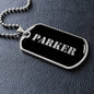 Parker v2 - Luxury Dog Tag Necklace