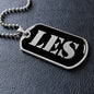 Les v2 - Luxury Dog Tag Necklace
