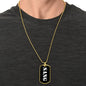 Sang v3 - 18k Gold Finished Luxury Dog Tag Necklace