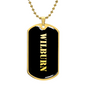 Wilburn v2 - 18k Gold Finished Luxury Dog Tag Necklace