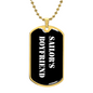 Sailor's Boyfriend v3 - 18k Gold Finished Luxury Dog Tag Necklace
