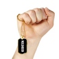 Mildred v01w - 18k Gold Finished Luxury Dog Tag Necklace