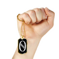 Initial O v001-33 - 18k Gold Finished Luxury Dog Tag Necklace