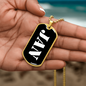 Jan v3 - 18k Gold Finished Luxury Dog Tag Necklace