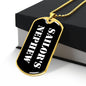 Sailor's Nephew v3 - 18k Gold Finished Luxury Dog Tag Necklace