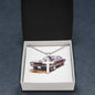 Muscle Car 10 - Stainless Steel Ball Chain Cross Necklace