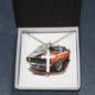 Muscle Car 08 - Stainless Steel Ball Chain Cross Necklace