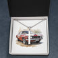 Muscle Car 06 - Stainless Steel Ball Chain Cross Necklace