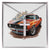 Muscle Car 08 - Stainless Steel Ball Chain Cross Necklace