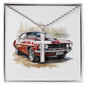 Muscle Car 06 - Stainless Steel Ball Chain Cross Necklace