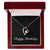 Happy Birthday v2 - Forever Love Necklace With Mahogany Style Luxury Box