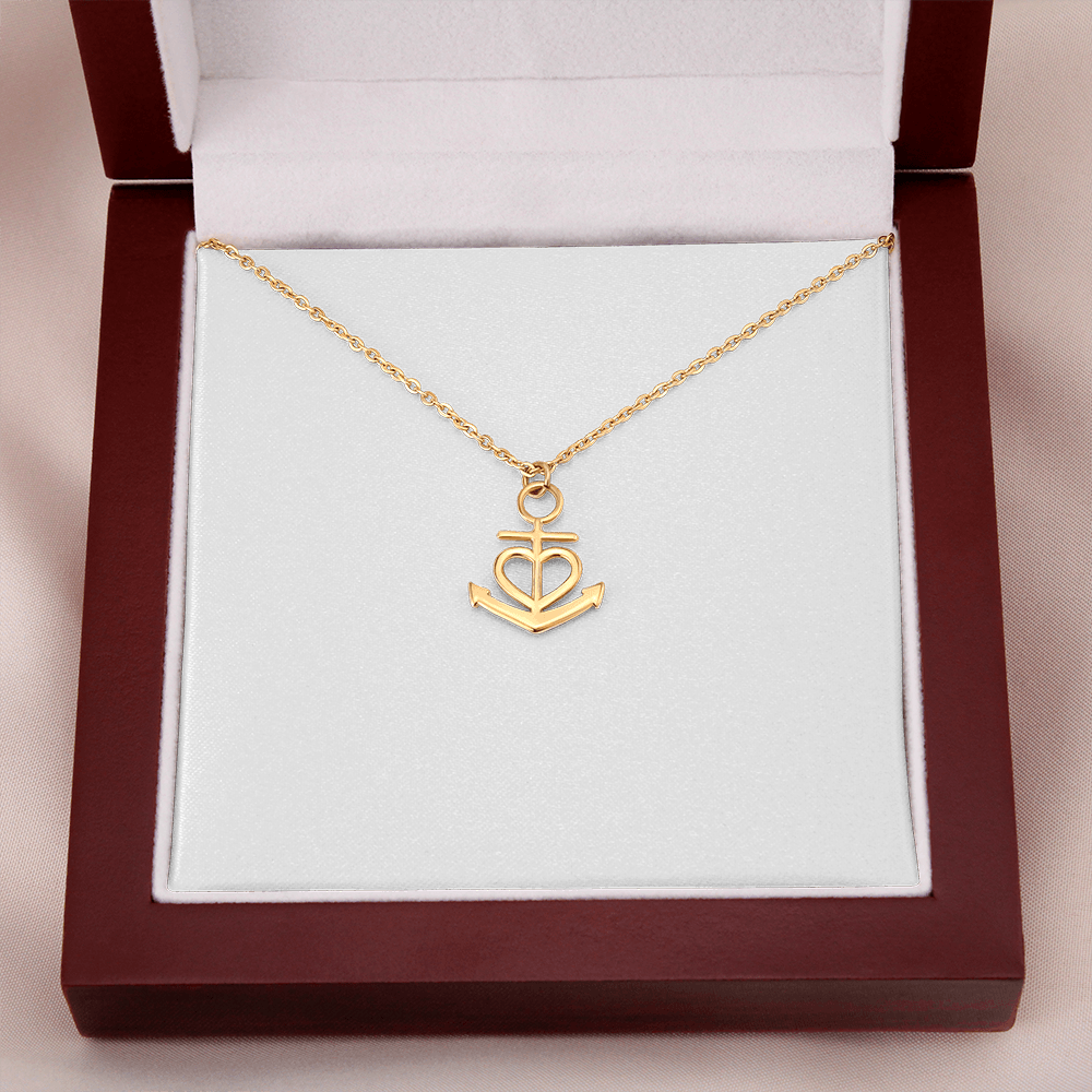 Anchor Pendant Necklace