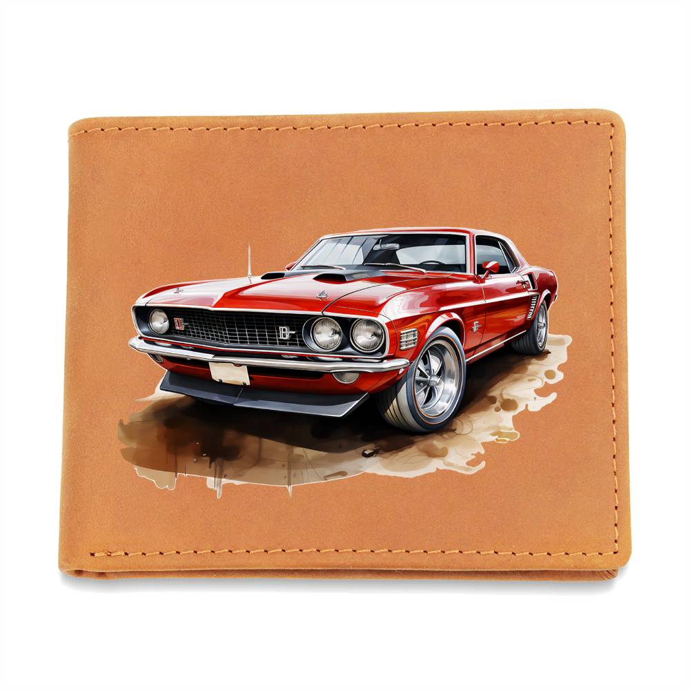 Muscle Car 07 - Leather Wallet