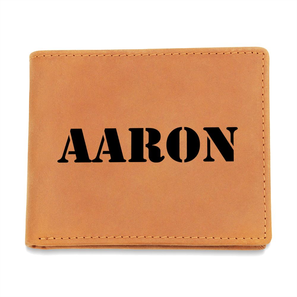 Aaron - Leather Wallet