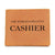 World's Greatest Cashier - Leather Wallet