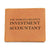 World's Greatest Investment Accountant - Leather Wallet