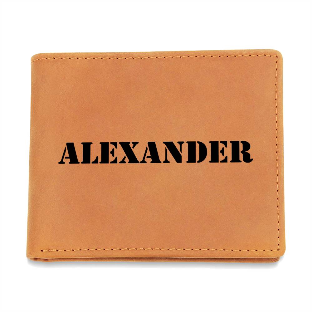Alexander - Leather Wallet