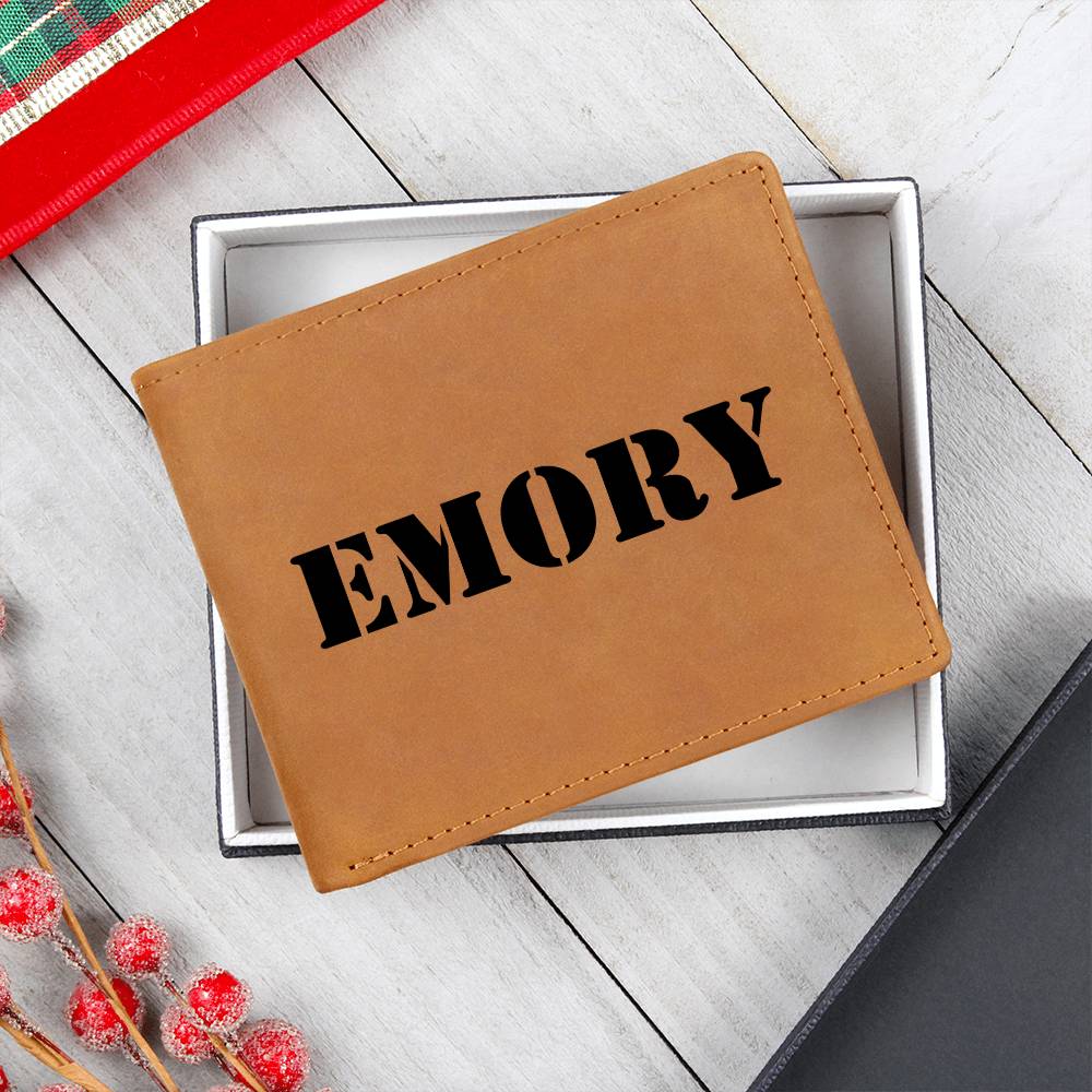 Emory - Leather Wallet