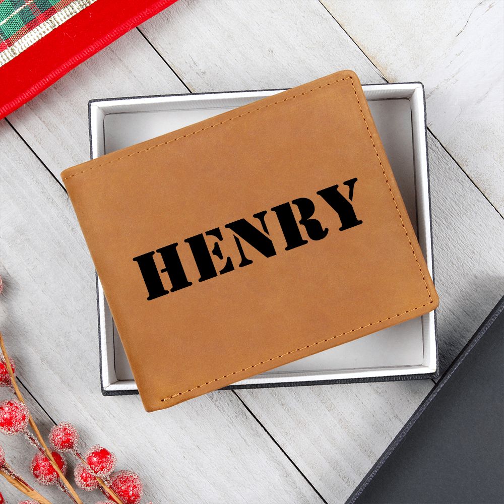 Henry - Leather Wallet