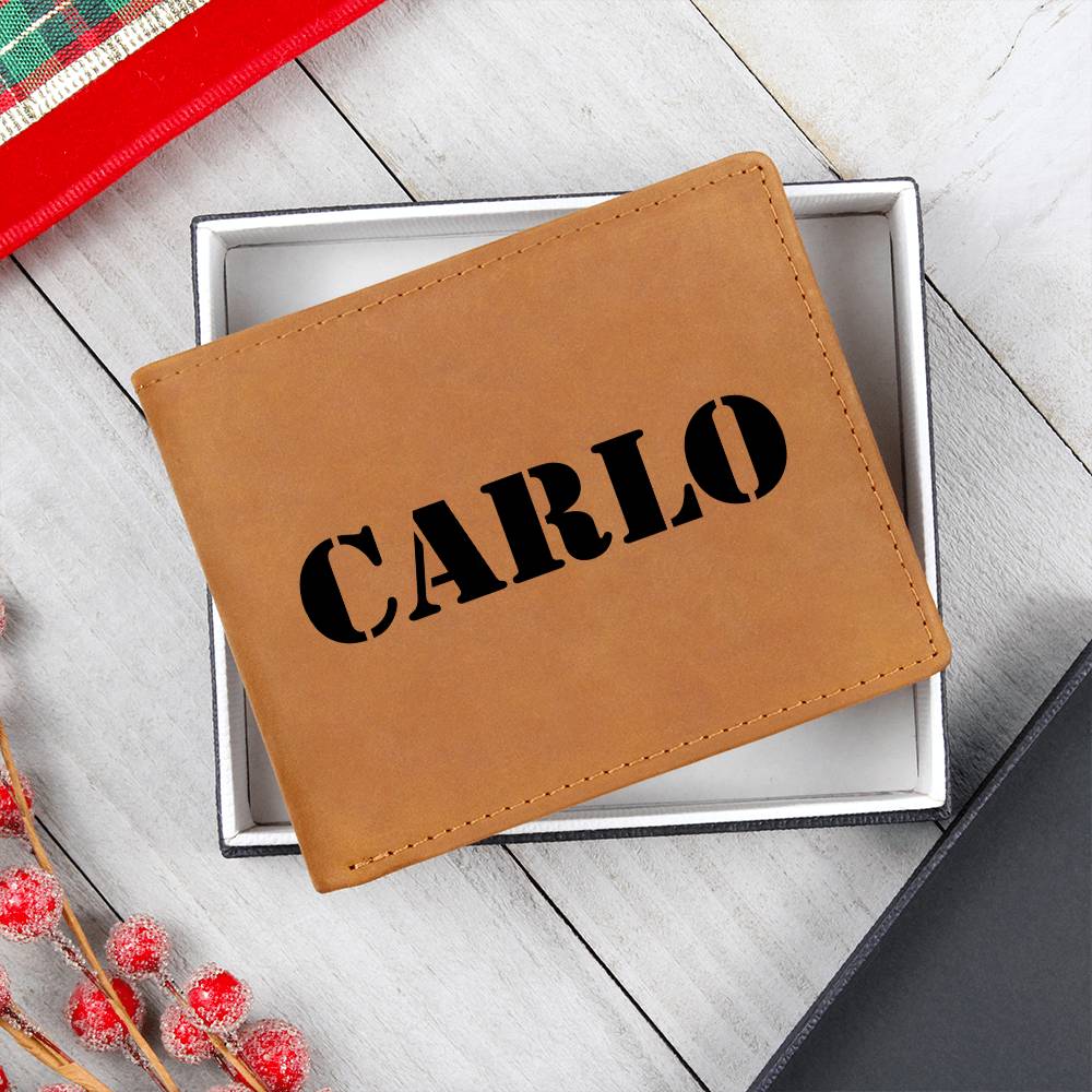Carlo - Leather Wallet