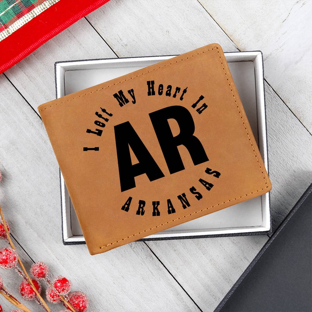 Heart In Arkansas v01 - Leather Wallet