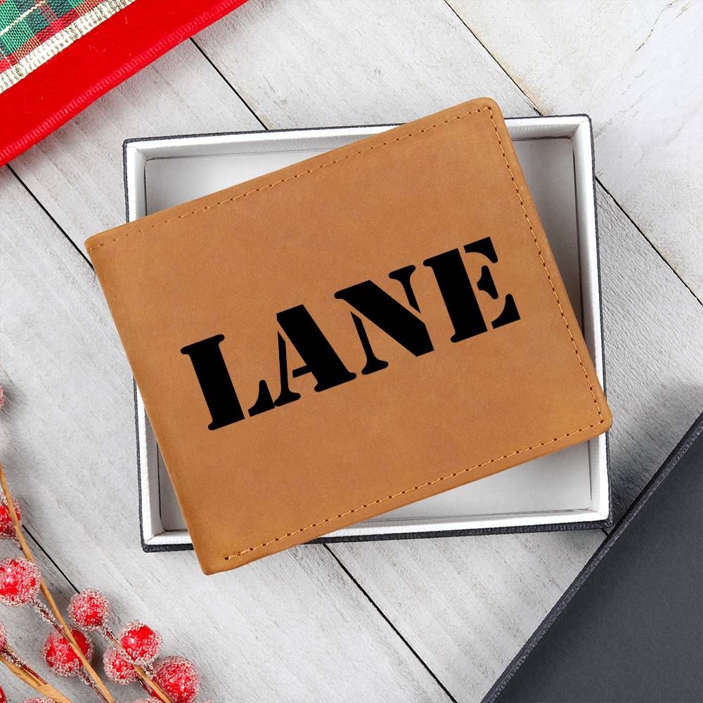 Lane - Leather Wallet