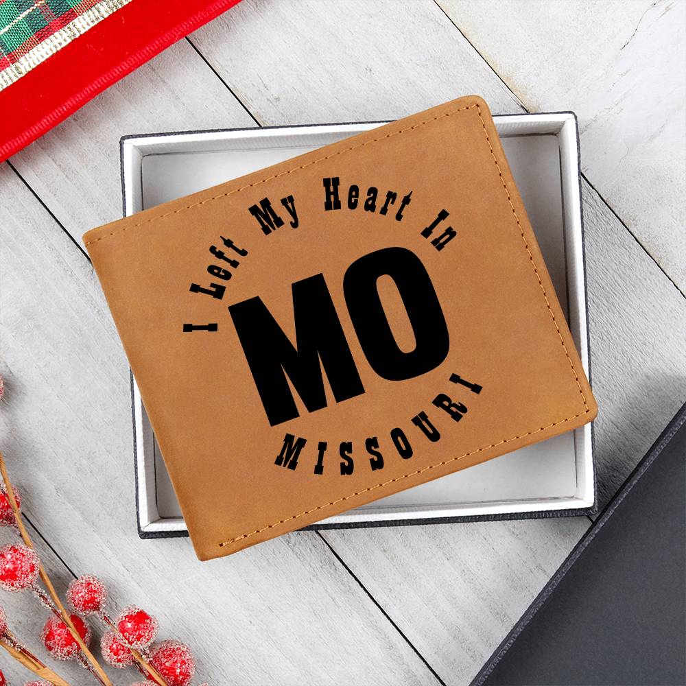 Heart In Missouri v01 - Leather Wallet
