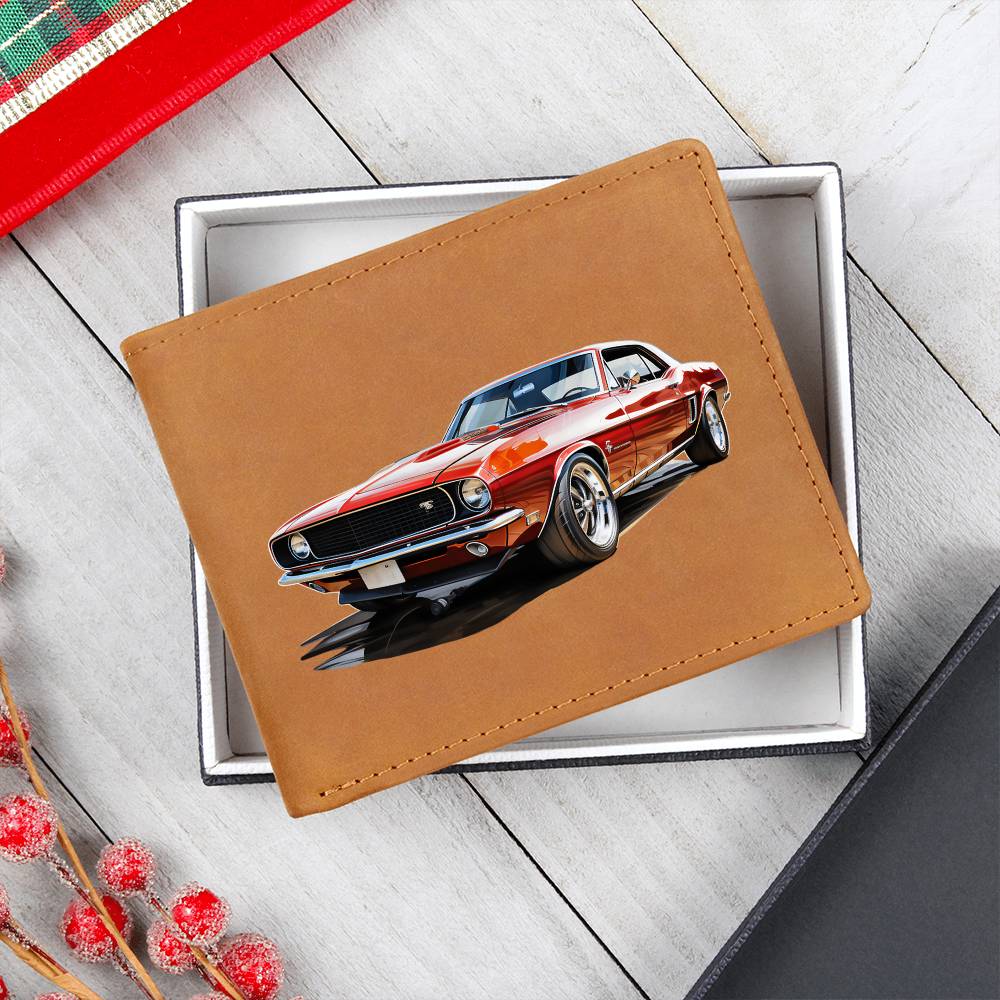 Muscle Car 01 - Leather Wallet