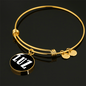 Luz v03 - 18k Gold Finished Bangle Bracelet