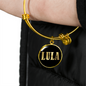 Lula v02 - 18k Gold Finished Bangle Bracelet