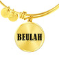 Beulah v01 - 18k Gold Finished Bangle Bracelet