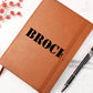 Brock - Vegan Leather Journal