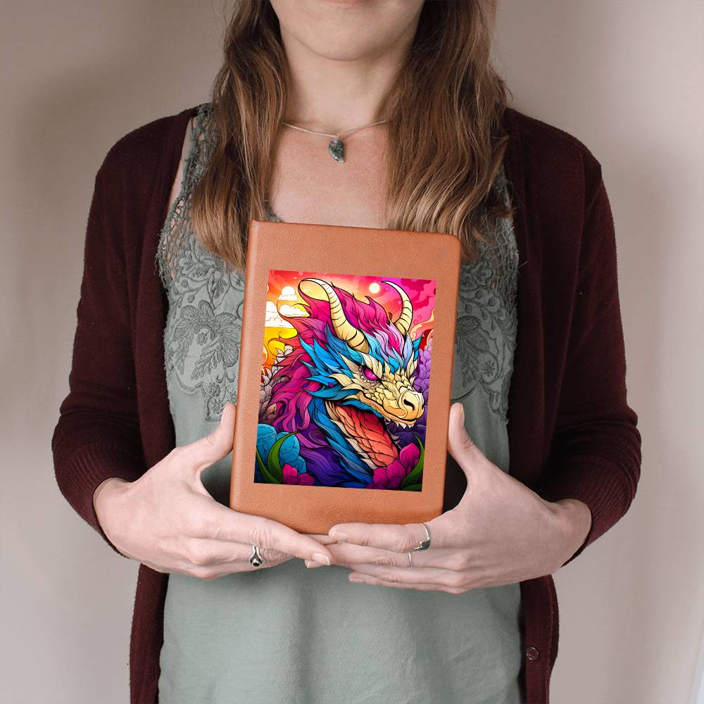 Majestic Dragon 029 - Vegan Leather Journal