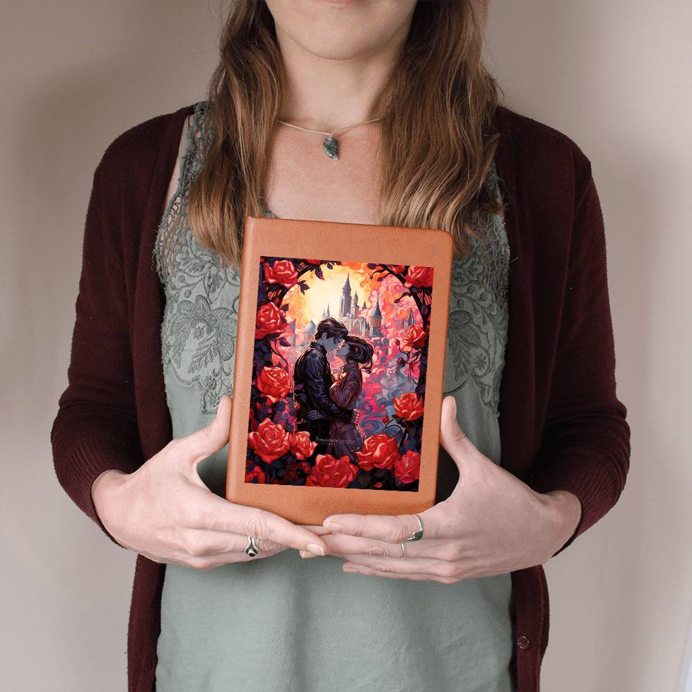 Valentine's Day Art 075 - Vegan Leather Journal