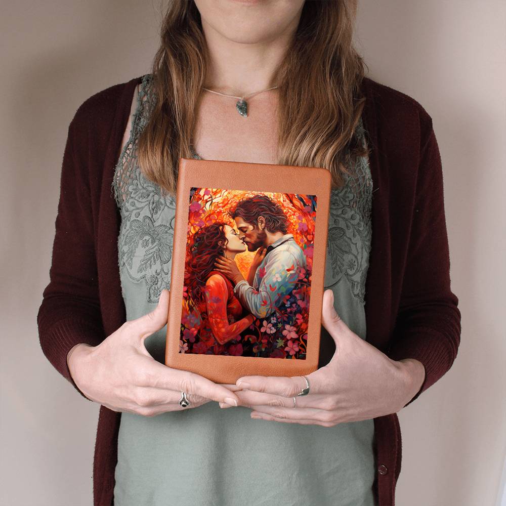 Valentine's Day Art 139 - Vegan Leather Journal